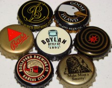 Beverage brand bottlecap magnets